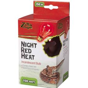 Zilla Incandescent Night Red Heat Bulb for Reptiles - LeeMarPet 100109923