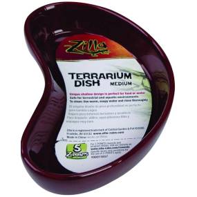 Zilla Kidney Shaped Terrarium Dish - Food or Water - LeeMarPet 100111657