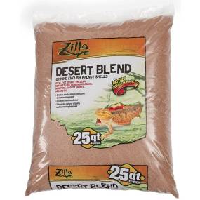 Zilla Desert Blend Ground English Walnut Shells Reptile Bedding - LeeMarPet 100111763