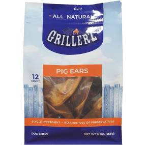 Grillerz Pig Ears Dog Treat - LeeMarPet AT153