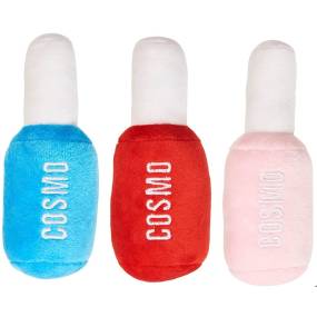Cosmo Furbabies Nail Polish Plush Toy Assorted Colors - LeeMarPet 33114