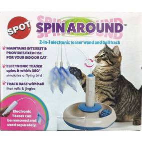 Spot Spin Around Cat Track Cat Toy - LeeMarPet 52120