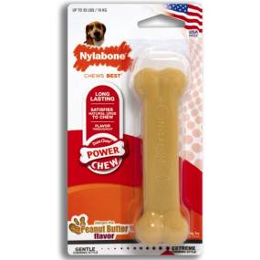 Nylabone Dura Chew Dog Bone - Peanut Butter Flavor - LeeMarPet NPB103P