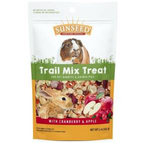 Sunseed Trail Mix Treat with Cranberry and Apple for Rabbits and Guinea Pigs - LeeMarPet 36031