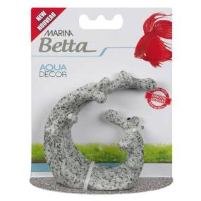 Marina Betta Aqua Decor - Granite Wave - LeeMarPet 12236