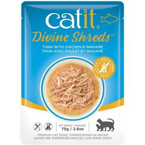 Catit Divine Shreds Tuna with Chicken and Wakame - LeeMarPet 44688