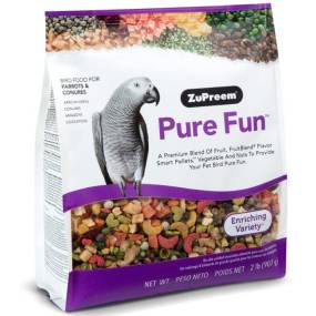 ZuPreem Pure Fun Enriching Variety Mix Bird Food for Parrots and Conures - LeeMarPet 1000727