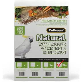 ZuPreem Natural Blend Bird Food - Large Parrot - LeeMarPet 39450