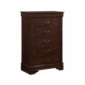 Ellington 5-Drawer Chest in Cherry - Picket House Furnishings B.11455.CH