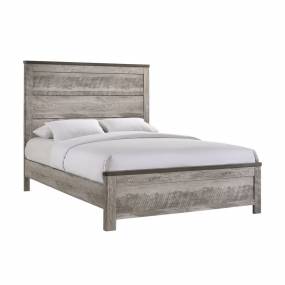 Adam Full Panel Bed in Gray - Picket House Furnishings MC300FB