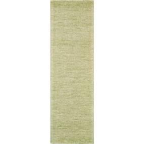 Weston 8' Runner Green Contemporary Area Rug - Nourison WES01