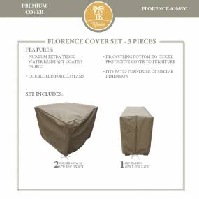 FLORENCE-03b Protective Cover Set in Beige - TK Classics FLORENCE-03bWC