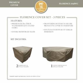 FLORENCE-04d Protective Cover Set in Beige - TK Classics FLORENCE-04dWC