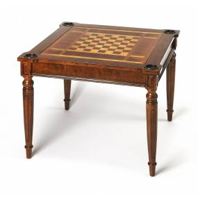Vincent Antique Cherry Multi-Game Card Table - Butler Specialty 837011