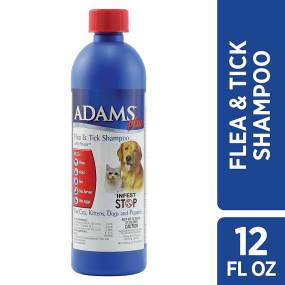 Flea and Tick Shampoo with Precor for Cats and Dogs 12 ounces - 100503441