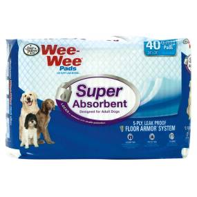 Wee-Wee Super Absorbent Pads 40 count - 100517146