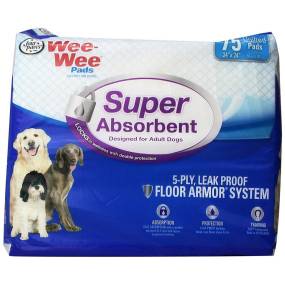 Wee-Wee Super Absorbent Pads 75 count - 100517147