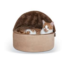 Self-Warming Kitty Bed Hooded - KH2995