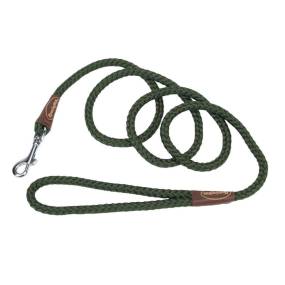 Braided Rope Dog Snap Leash 6 Feet - R0206-GRN06