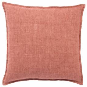 Jaipur Living Blanche Solid Red Down Throw Pillow 22 inch - PLW103280
