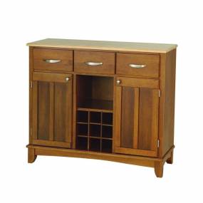 Buffet of Buffet with Wood Top - Homestyles Furniture 5100-0061
