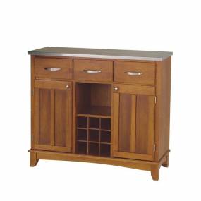 Buffet of Buffet with Stainless Top - Homestyles Furniture 5100-0063