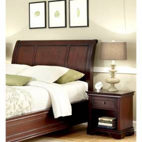 Lafayette King/California King Sleigh Headboard and Night Stand - Homestyles Furniture 5537-6015