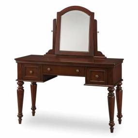 Lafayette Cherry Vanity Table - Homestyles Furniture 5537-70