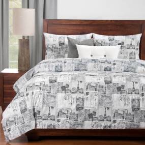Amour 6-PC Cal King High End Duvet Set - Siscovers AMOU-XDUCK6
