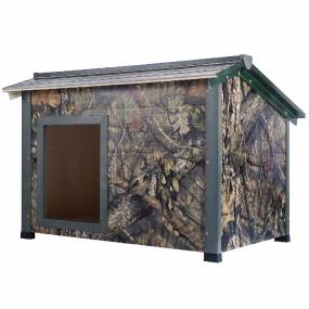 Mossy Oak Thermocore Insulated X-Large Dog House in Mossy Oak - New Age Pet ECOH706XL