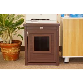 LitterLoo Litter Box Cover, End Table in Russet - New Age Pet EHLB801-03