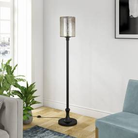 Numit floor lamp with mercury glass - Hudson & Canal FL0012