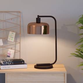 Cadmus table lamp in copper - Hudson & Canal TL0004