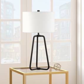 Marduk Table Lamp in Blackened Bronze 
 - Hudson & Canal TL0126