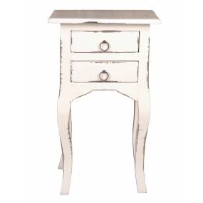 Sunset Trading Cottage Table In Distressed White - Sunset Trading CC-TAB1793LD-AW