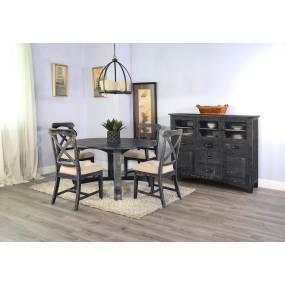 Marina Black Sand 54"R Table (TABLE ONLY) - Sunny Designs 1171BS
