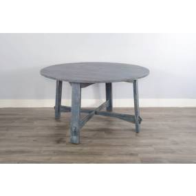 Marina Ocean Blue 54"R Table - Sunny Designs 1171OB