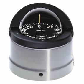 Navigator Compass - Binnacle Mount - Polished Stainless Steel/Black - Ritchie DNP-200