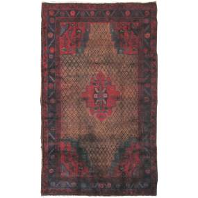 Pasargad Home Vintage Azerbaijan Camel Lamb's Wool Area Rug- 5' 1" X  8' 7" - Pasargad Home 049359