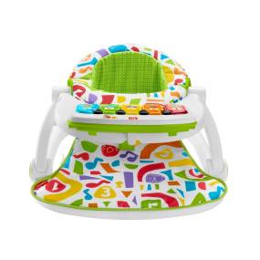 Fisher-Price Kick & Play Deluxe Sit-Me-Up Seat, Green - Best Babie HJC34