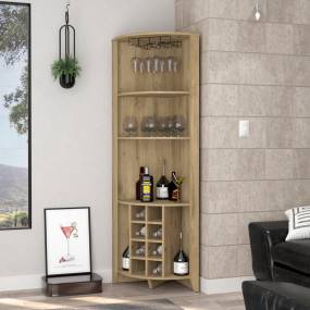 Bouvet Corner Bar Cabinet - FM Furniture FM7785BLM