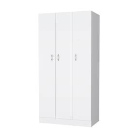 Casper Wardrobe with 2-Drawers, Hanging Rod and 3-Doors - FM Furniture FM9031CLB
