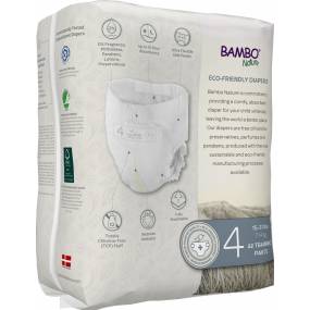 Bambo Nature Training Pants Size 4  ( 5 Pack Case ) - Bambo Nature 1000016929