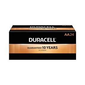 Duracell Coppertop Alkaline AA Battery - MN1500 - For Multipurpose - AA - 24 / Box - DUR01501