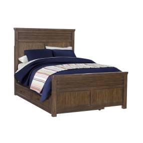 Cambridge Full Panel Bed with Trundle – Home Meridian S918-YBR-K11