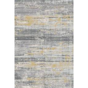 Luxe Weavers Florance Collection 86010 Gold 8x10 Modern Area Rug - 86010 Gold 8x10