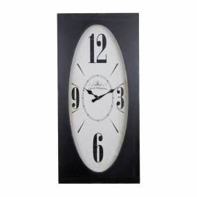  Speakeasy Spokes Wood Wall Clock - Yosemite Home Décor CL19404937