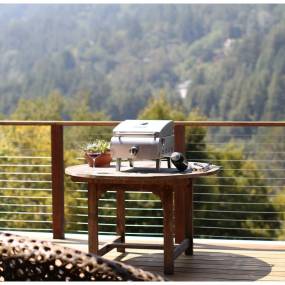 Professional Portable Gas Grill in Stainless Steel - Cuisinart CGG-608