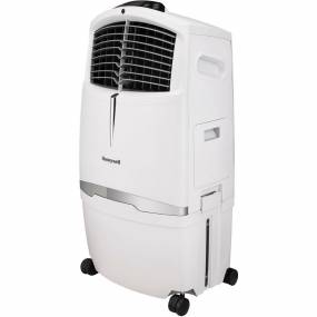 525 CFM Indoor Evaporative Air Cooler (Swamp Cooler) with Remote Control in White - Honeywell CL30XCWW