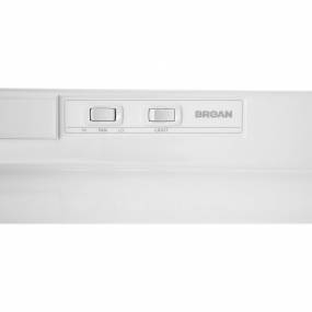 F40000 Series 30-In. Two-Speed 4-Way Convertible Under Cabinet Range Hood, White - Broan F403001